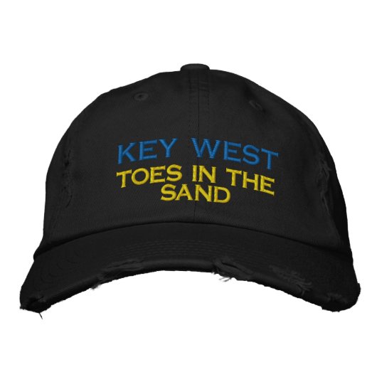 BRODÉE KEY WEST CASQUETTE (Devant)