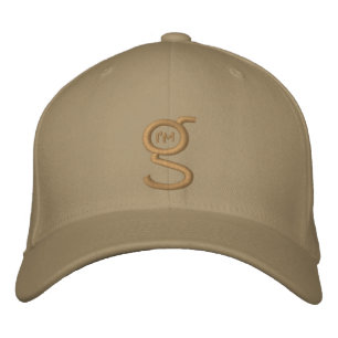 Brodée Khaki Flex Fit Casquette w Khaki logo brodé