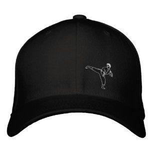 Brodée Kick Kung Fu Karate Casquette MIXED MARTIAL ART de