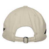 Brodée King District Threads déçus Chino Twill Casquette (Dos)