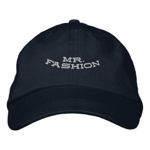Brodée La casquette signature de M. Fashion Élève votre s