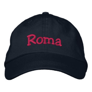 Brodée La Marine Rom Embrodée De Baseball Casquette Rose