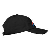 Brodée La vie dans le Casquette Fast Lane (Dark) (Droite)