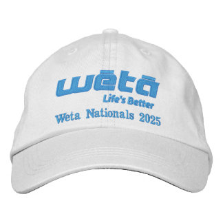 Brodée La vie est meilleure avec un Casquette Weta