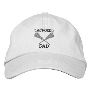 Brodée Lacrosse Papa Casquette brodé