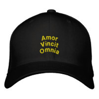 L'amour conquiert tous : Casquette brodé