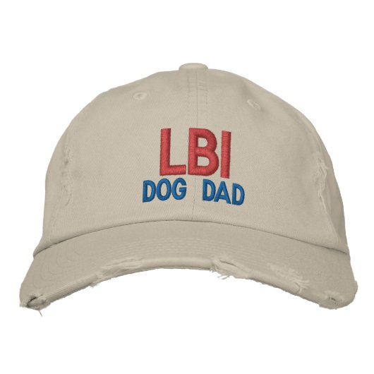 BRODÉE LBI DOG DAD CASQUETTE (Devant)