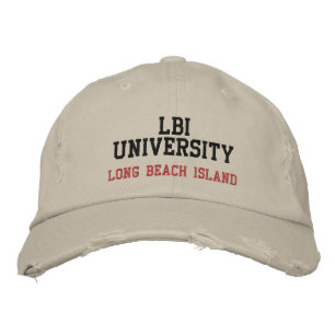 BRODÉE LBI UNIVERSITY (REG TRADEMARK) CASQUETTE LBI APPAR