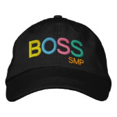 Brodée Le Casquette BOSS par SRF (Devant)