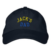 Brodée Le Casquette brodé DAD de Jack (Devant)