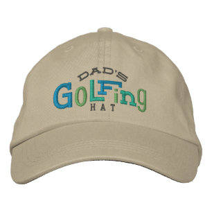 Brodée Le Casquette de la broderie de golf de papa