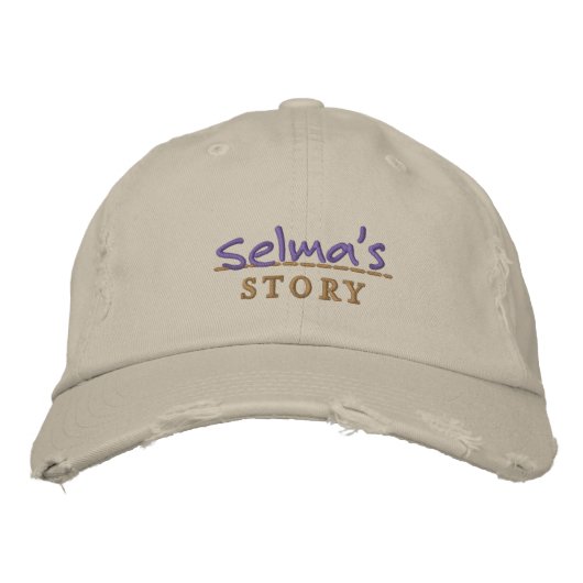 Brodée Le Casquette de l'histoire de Selma (Devant)