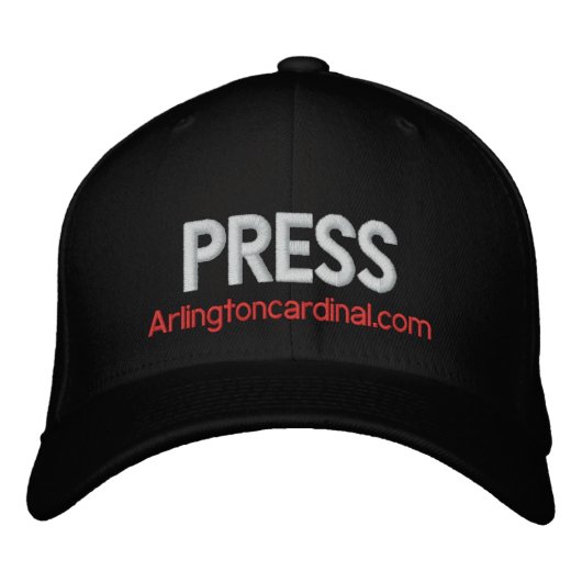 Brodée Le Casquette du Cardinal PRESS (Devant)