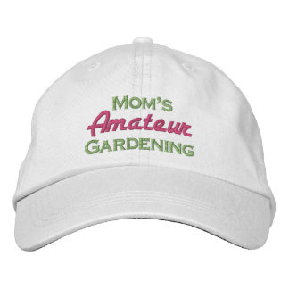 Brodée Le jardinage amateur de maman Casquette de basebal