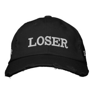 Brodée Le perdant brodé Casquette de baseball