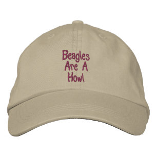 Brodée Les beagles Sont Un Joli Casquette Brodé