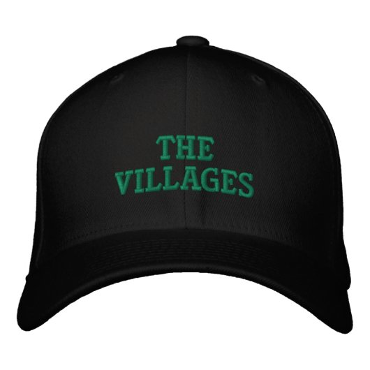Brodée Les Villages Floride Casquette de baseball brodé (Devant)