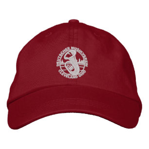 Brodée Logo de blanc de casquette de baseball de DMV