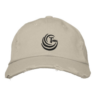 Brodée Logo du casquette de baseball en noir t