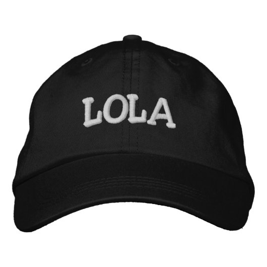 Brodée Lola Casquette de baseball (Devant)