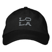 Brodée Lola Casquette de baseball (Devant)