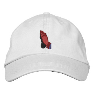 Brodée Mains de prière - Casquette