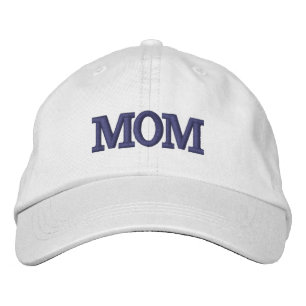 Brodée Maman Casquette pourpre