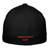 Brodée Maneck - Brodé maneckband.com Casquette monté (Dos)