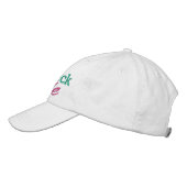 Brodée Mariage Redneck - Mariée - Casquette par SRF (Gauche)