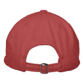 Brodée Mark Barnhill Logo Ball Casquette Rouge (Dos)