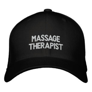Brodée MASSAGE THÉRAPEUTE Casquette de baseball