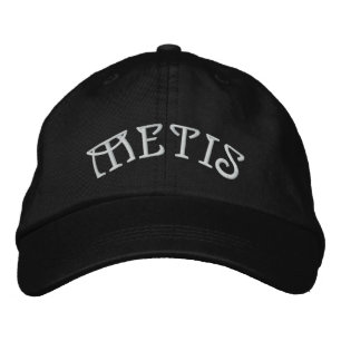 Brodée Metis Brodés Casquette de baseball Metis Casquette