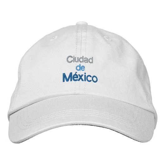 Brodée MEXICO CITY casquette (Devant)