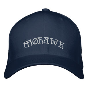 Brodée Mohawk brodé Casquette de baseball Mohawk Nation C