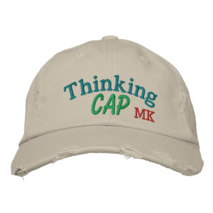 Brodée Mon Casquette de pensée par SRF