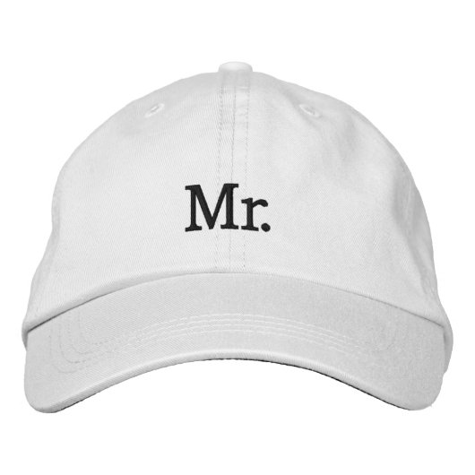 Brodée Monsieur le Casquette (Devant)