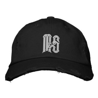 Brodée Monty & Strong - M&S Casquette en détresse