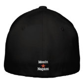 Brodée Mosin Nagant noir brodé Casquette (Dos)