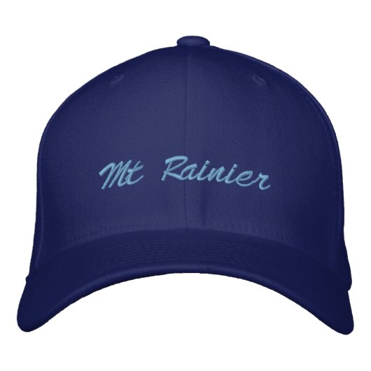 Brodée Mt Casquette Rainier (Devant)