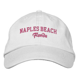 Brodée Naples Beach Florida Casquette de baseball brodé
