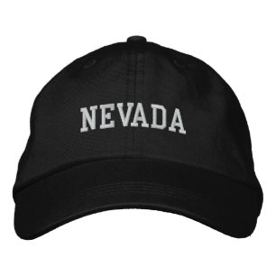 Brodée Nevada brodé Casquette réglable noir