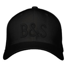 Noir sur casquette Benny et Smith brodé noir