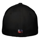Brodée NOIR SUR Casquette brodé NOIR (Dos)