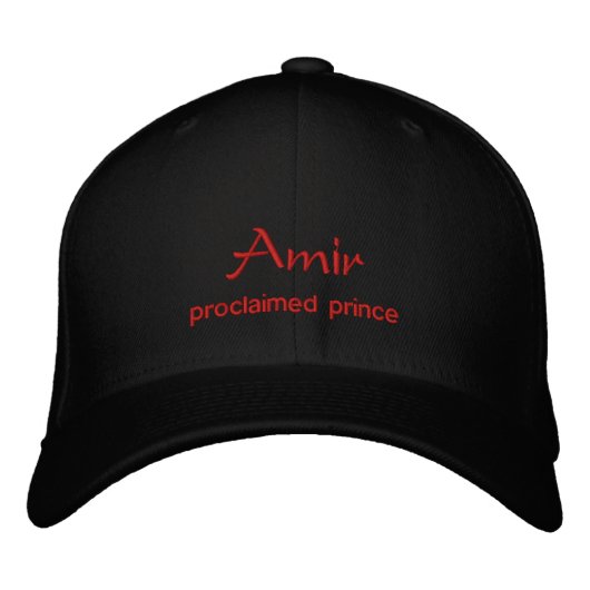 Brodée Nom de l'unité Casquette / Casquette (Devant)