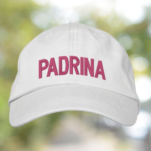Brodée Padrino (parrain) casquette brodé