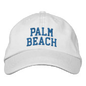 Brodée PALM BEACH Casquette brodé (Devant)