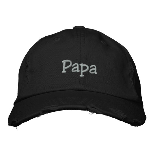 Brodée Papa Casquette brodé (Devant)
