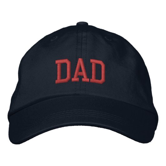 Brodée Papa Casquette de baseball brodé (Devant)