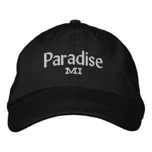 Brodée Paradise Michigan Casquette de baseball brodé
