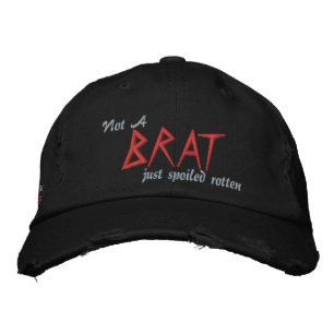 Brodée Pas un gamin qui vient de sonner un Casquette de p